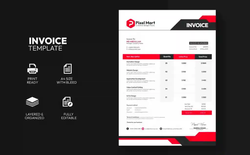 Quotations & Invoices in dubai